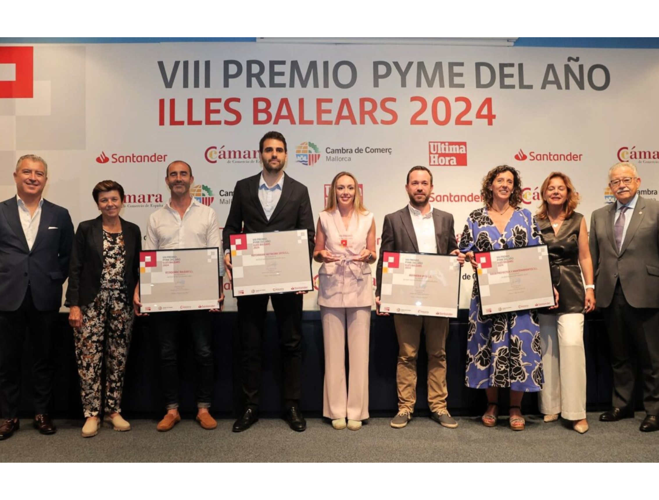 Banco Santander y Cámara de Mallorca lanzan la novena edición del Premio Pyme del Año